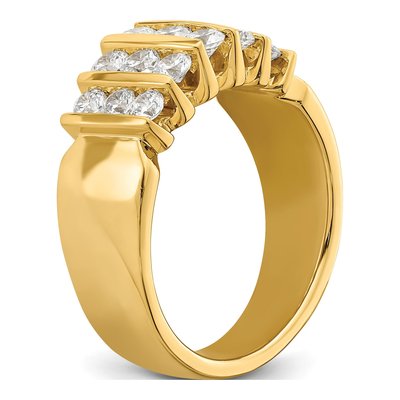 Men's 14K Yellow Gold 1 ct tw Lab-Grown Diamond Fashion Ring – view 6
