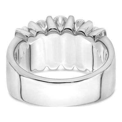 Men's 14K White Gold 1 1/2 ct tw Lab-Grown Diamond Fashion Ring – view 6