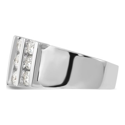 Men's 14K White Gold 2 ct tw Lab-Grown Diamond Fashion Ring – view 3