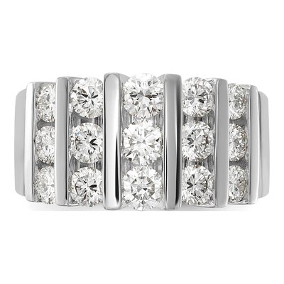 Men's 14K White Gold 2 ct tw Lab-Grown Diamond Fashion Ring – view 4