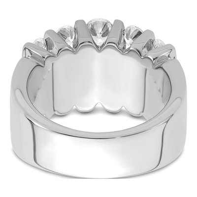 Men's 14K White Gold 2 ct tw Lab-Grown Diamond Fashion Ring – view 5