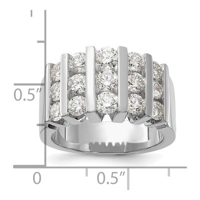 Men's 14K White Gold 2 ct tw Lab-Grown Diamond Fashion Ring – view 7