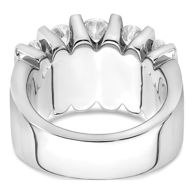 Men's 14K White Gold 3 ct tw Lab-Grown Diamond Fashion Ring – view 5