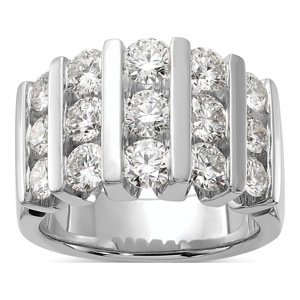 Men's 14K White Gold 3 ct tw Lab-Grown Diamond Fashion Ring