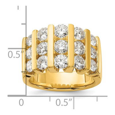 Men's 14K Yellow Gold 3 ct tw Lab-Grown Diamond Fashion Ring – view 8