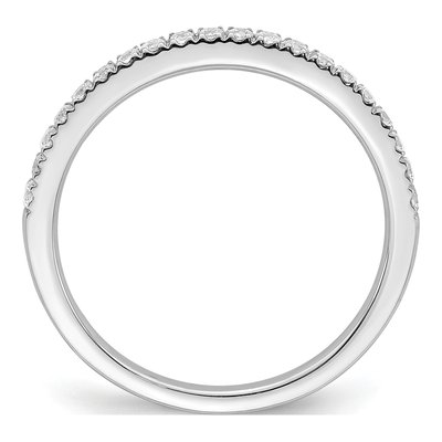 14K White Gold 1/4 ct tw Lab-Grown Diamond Wedding Band – view 3