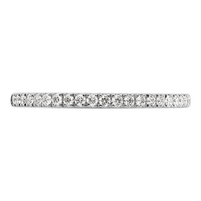 14K White Gold 1/5 ct tw Diamond Wedding Band – view 5