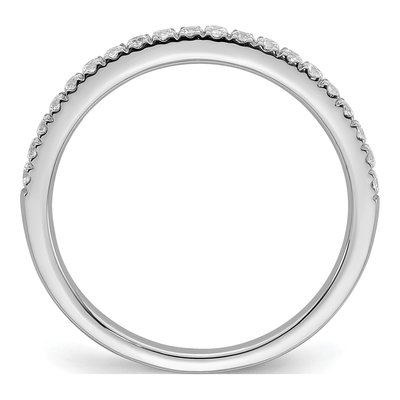 14K White Gold 1/4 ct tw Diamond Wedding Band – view 3