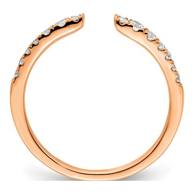 14K Rose Gold 1/4 ct tw Lab-Grown Diamond Ring – view 2