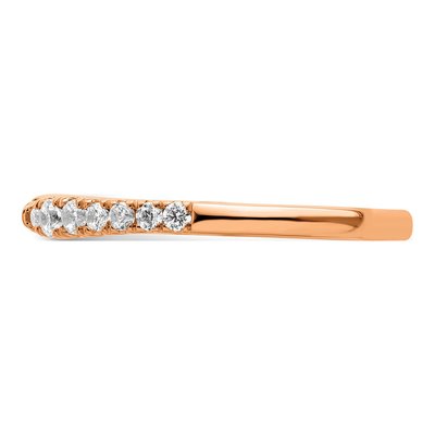 14K Rose Gold 1/4 ct tw Lab-Grown Diamond Ring – view 3