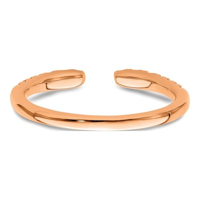 14K Rose Gold 1/4 ct tw Lab-Grown Diamond Ring – view 5