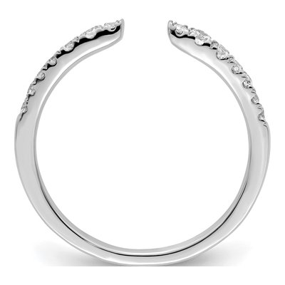 14K White Gold 1/4 ct tw Lab-Grown Diamond Ring – view 3