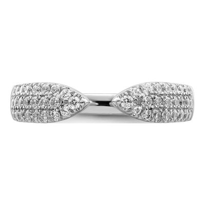 14K White Gold 1/2 ct tw Lab-Grown Diamond Wedding Ring – view 5