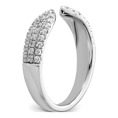 14K White Gold 1/2 ct tw Lab-Grown Diamond Wedding Ring – view 7