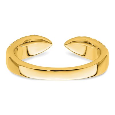 14K Yellow Gold 1/2 ct tw Lab-Grown Diamond Wedding Ring – view 6