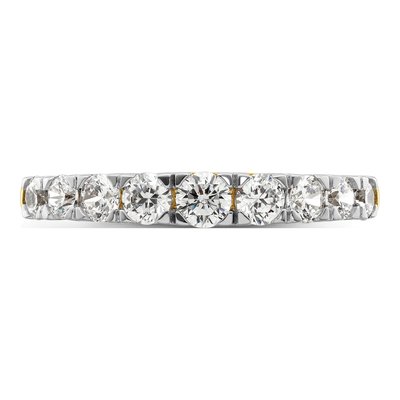 14K Yellow Gold 1 ct tw Lab-Grown Diamond Fashion Wedding Band – view 4