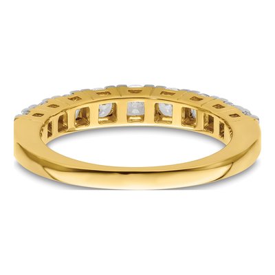 14K Yellow Gold 1 ct tw Lab-Grown Diamond Fashion Wedding Band – view 5