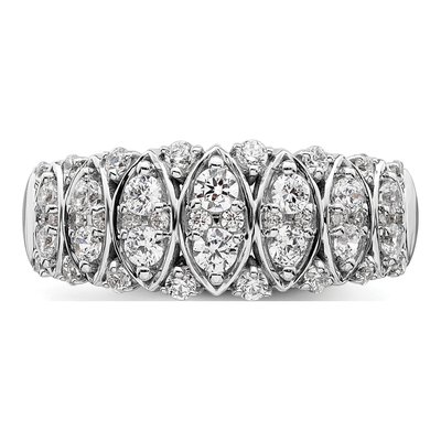 14K White Gold 3/4 ct tw Diamond Wedding Band – view 5
