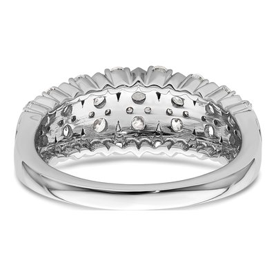 14K White Gold 3/4 ct tw Diamond Wedding Band – view 6