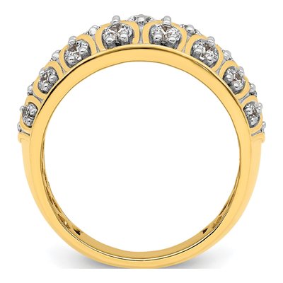 14K Yellow Gold 1 1/6 ct tw Lab-Grown Diamond Fashion Ring – view 2