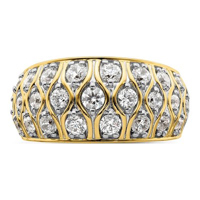 14K Yellow Gold 1 1/6 ct tw Lab-Grown Diamond Fashion Ring – view 4