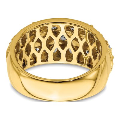 14K Yellow Gold 1 1/6 ct tw Lab-Grown Diamond Fashion Ring – view 5