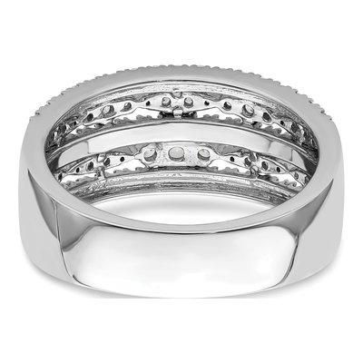 14K White Gold 7/8 ct tw Diamond Wedding Band – view 6