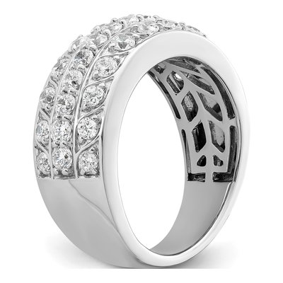 14K White Gold 1.25 ct tw Diamond Wedding Band – view 7
