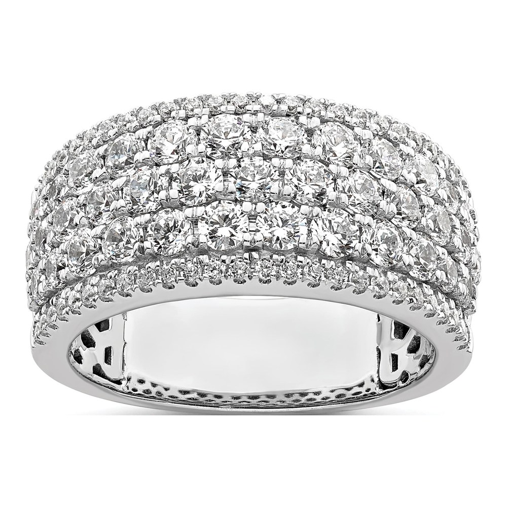14K White Gold 2 ct tw Lab-Grown Diamond Fashion Ring