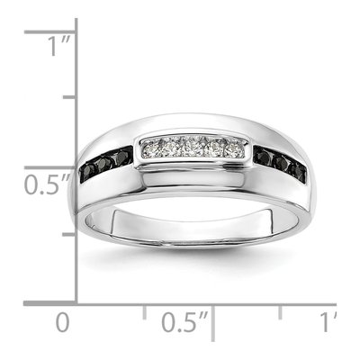 Men's 14K White Gold 1/4 ct tw Diamond Ring – view 4