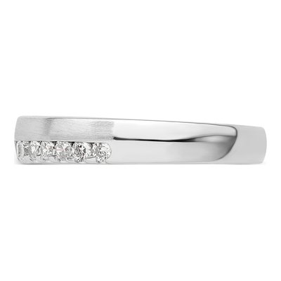14K White Gold 3/8 ct tw Lab-Grown Diamond Wedding Band – view 3