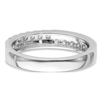 14K White Gold 3/8 ct tw Lab-Grown Diamond Wedding Band – view 5