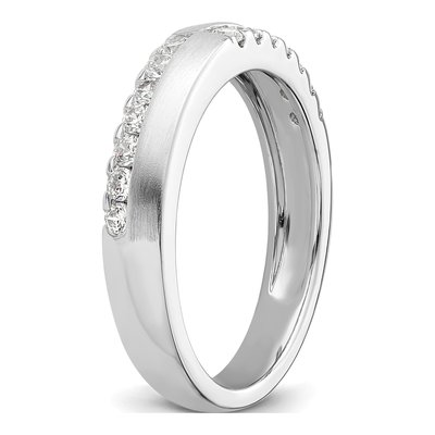 14K White Gold 3/8 ct tw Lab-Grown Diamond Wedding Band – view 6