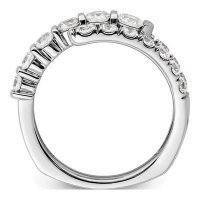 14K White Gold 1 3/8 ct tw Lab-Grown Diamond Fashion Ring – view 2