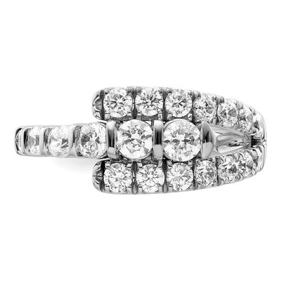 14K White Gold 1 3/8 ct tw Lab-Grown Diamond Fashion Ring – view 4