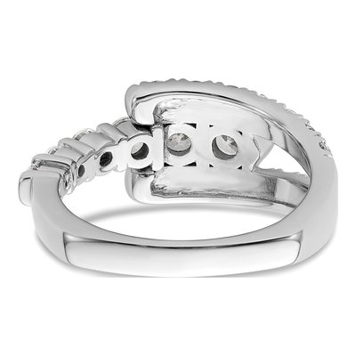 14K White Gold 1 3/8 ct tw Lab-Grown Diamond Fashion Ring – view 5