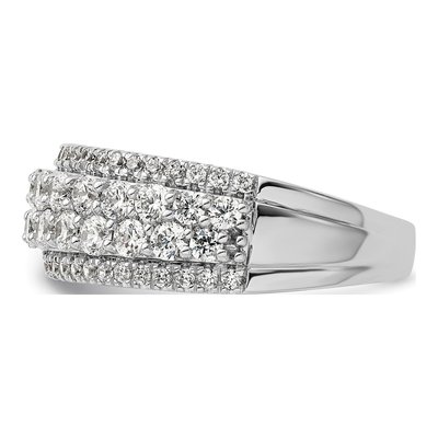 14K White Gold 1 1/2 ct tw Lab-Grown Diamond Fashion Ring – view 4