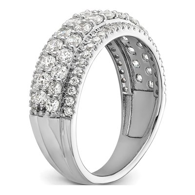 14K White Gold 1 1/2 ct tw Lab-Grown Diamond Fashion Ring – view 7