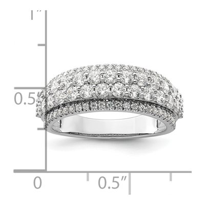 14K White Gold 1 1/2 ct tw Lab-Grown Diamond Fashion Ring – view 8