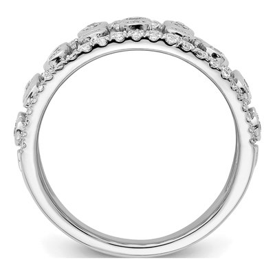 14K White Gold 3/4 ct tw Lab-Grown Diamond Fashion Ring – view 3