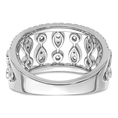 14K White Gold 3/4 ct tw Lab-Grown Diamond Fashion Ring – view 6