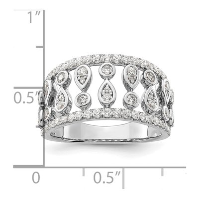 14K White Gold 3/4 ct tw Lab-Grown Diamond Fashion Ring – view 8