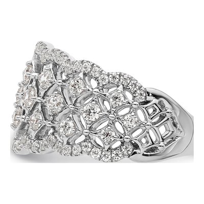 14K White Gold 1 ct tw Lab-Grown Diamond Fashion Ring – view 3