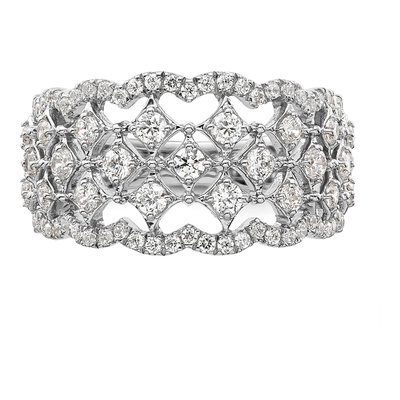 14K White Gold 1 ct tw Lab-Grown Diamond Fashion Ring – view 4