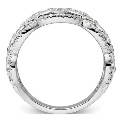 14K White Gold 7/8 ct tw Lab-Grown Diamond Fashion Ring – view 3