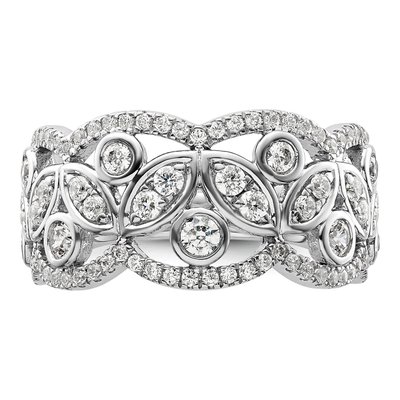 14K White Gold 7/8 ct tw Lab-Grown Diamond Fashion Ring – view 5