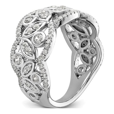 14K White Gold 7/8 ct tw Lab-Grown Diamond Fashion Ring – view 7