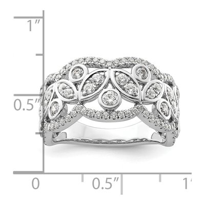 14K White Gold 7/8 ct tw Lab-Grown Diamond Fashion Ring – view 8