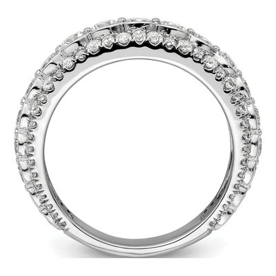 14K White Gold 2 ct tw Lab-Grown Diamond Fashion Ring – view 3