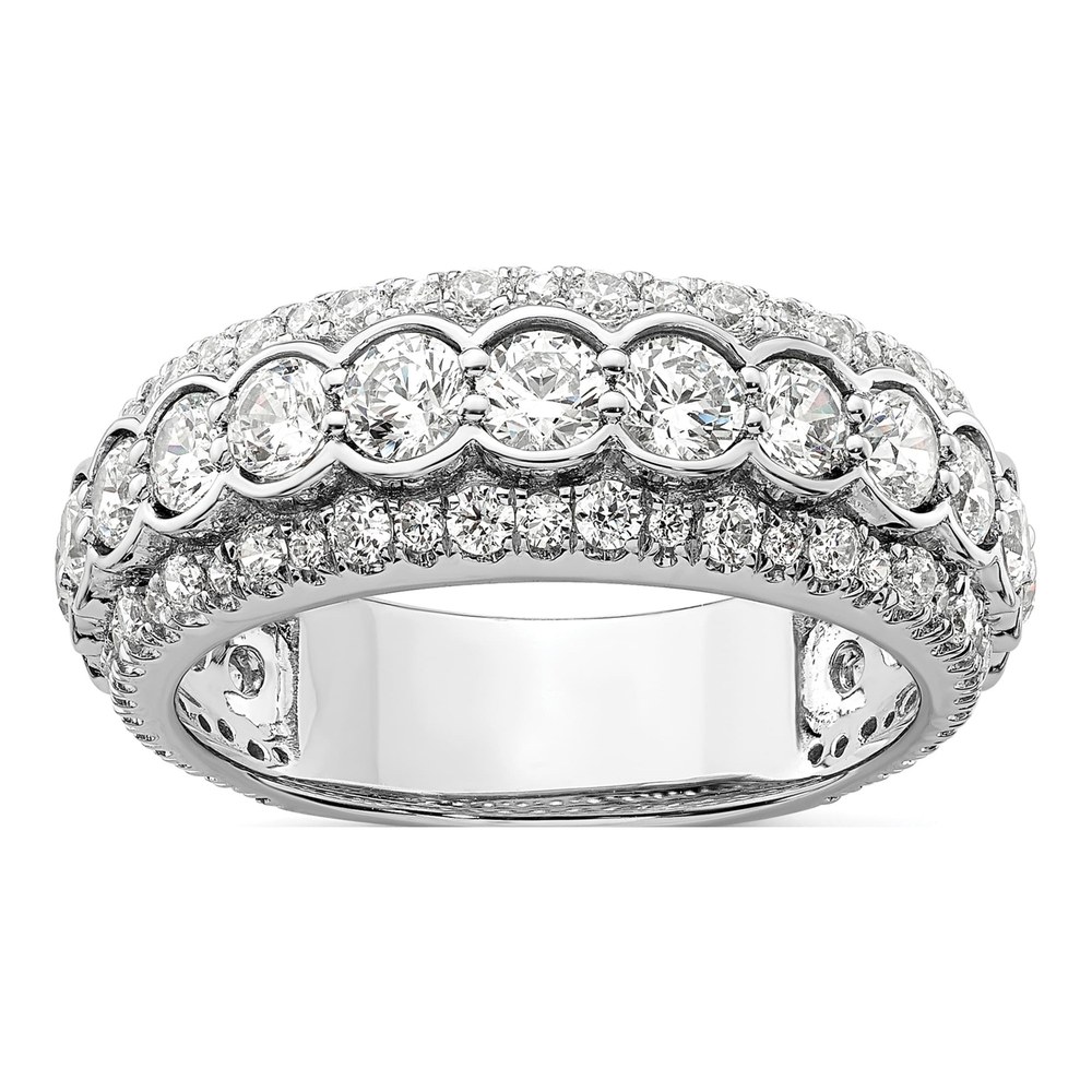 14K White Gold 2 ct tw Lab-Grown Diamond Fashion Ring